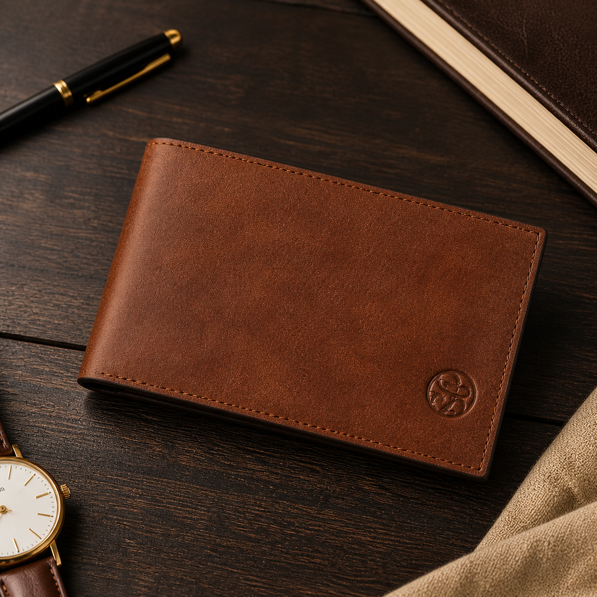 Regal Fold Leather Wallet – 101
