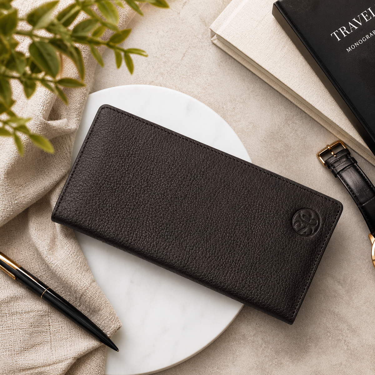 PrimeCraft Leather Wallet – 102