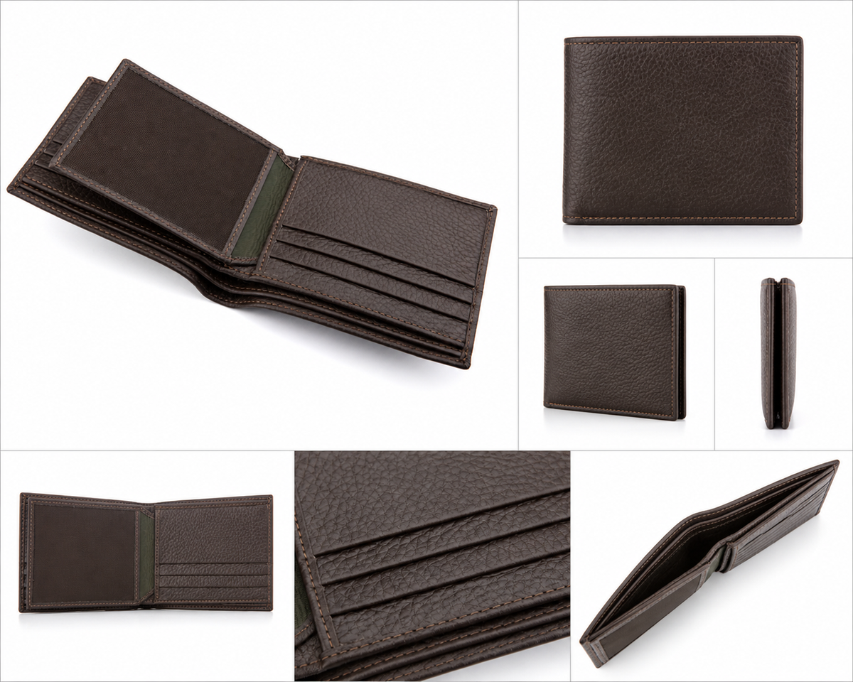 Urban Edge Leather Wallet – 103