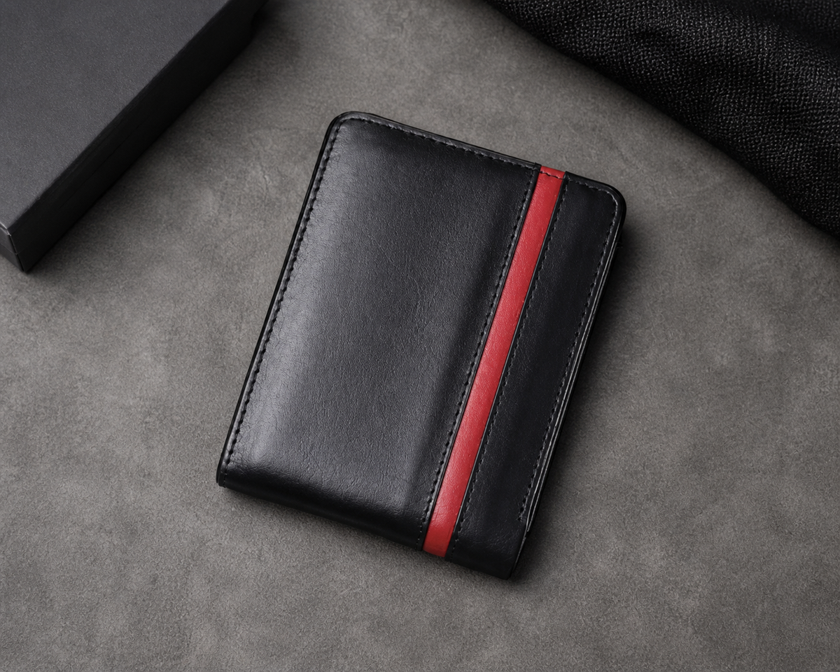 Sovereign Slim Leather Wallet – 104